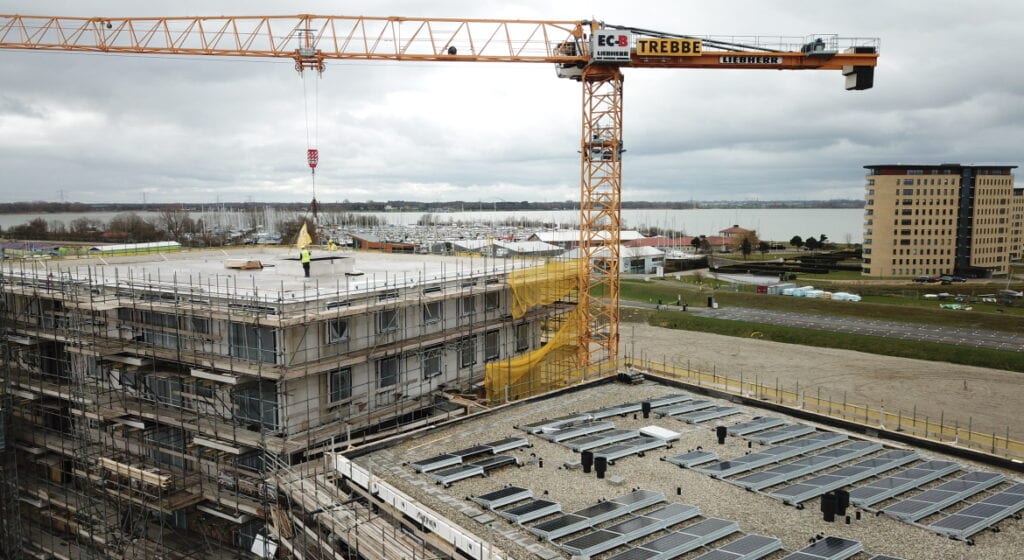 Hoogste punt Gebouw 5 Almere Duin