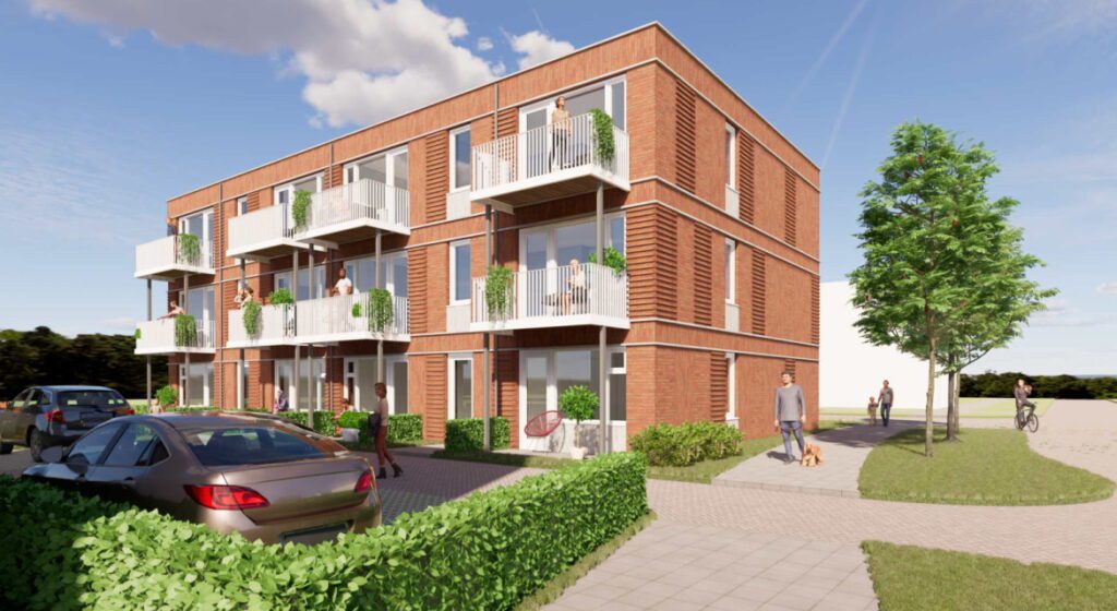 Rederij; NieuwePortiekwoningen voor jongeren in Almere